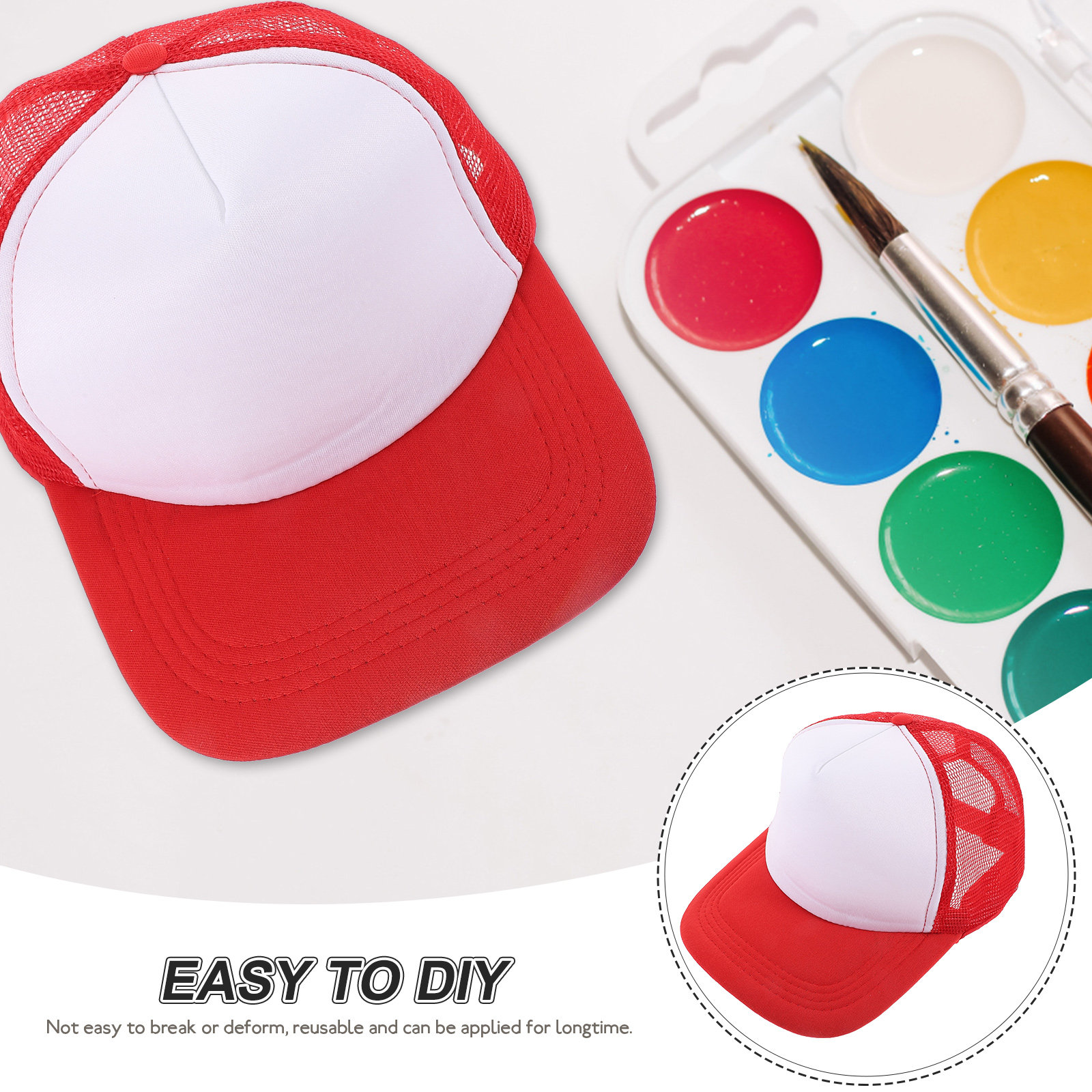 10 sztuk pustych czapek baseba – Hat Sublimation Blank recenzja i cena